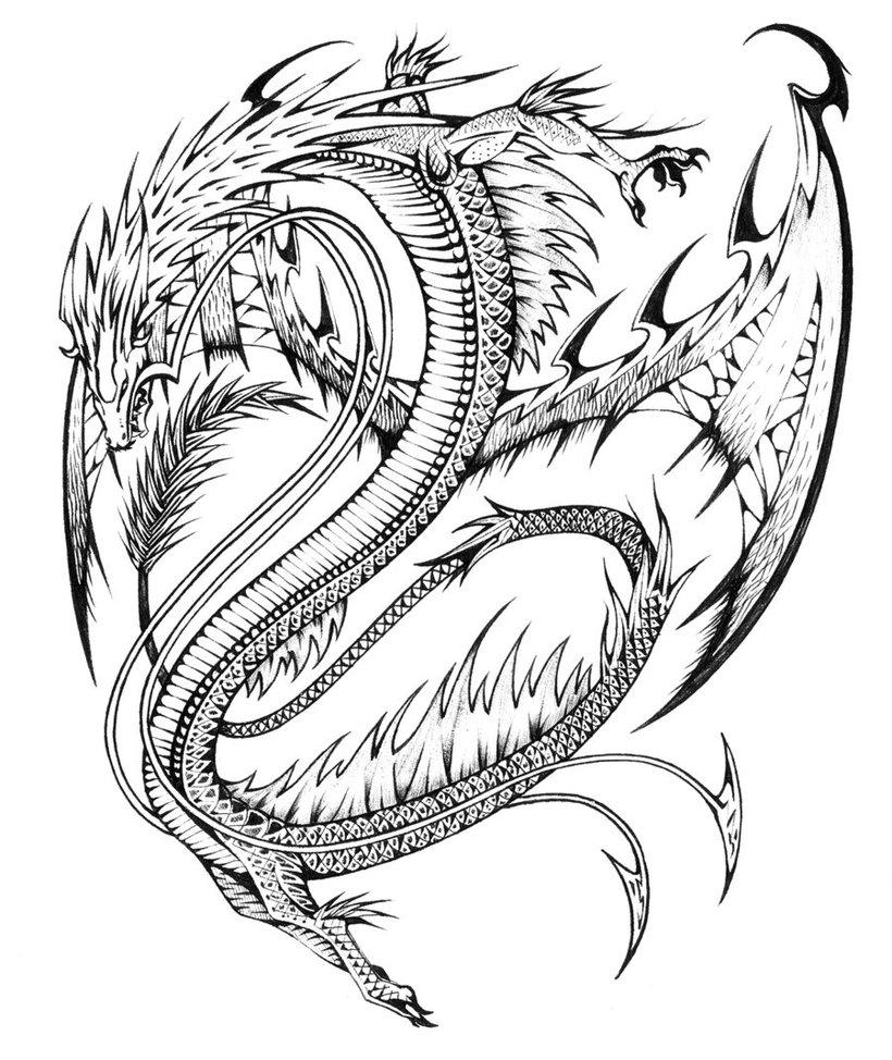 Free Cute Dragon Coloring Pages Menssexy