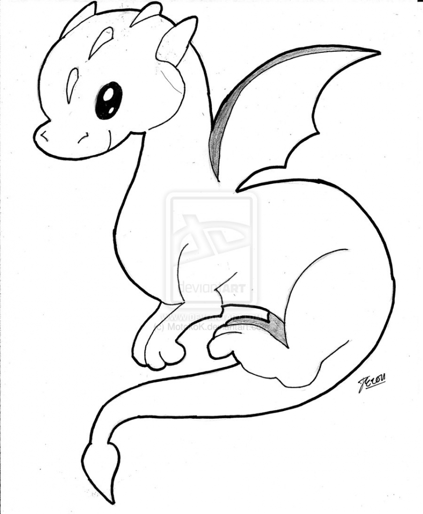 Free Cute Dragon Coloring Pages Menssexy