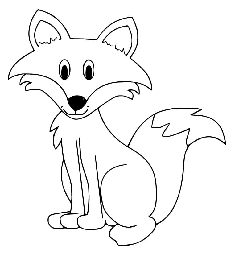 Free Cute Fox Coloring Page Free Printable Coloring Pages For Kids Free Cute Fox Coloring Page Free Printable Coloring Pages For Kids