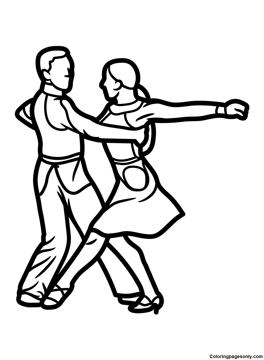 free printable dancing coloring pages free printable dancing coloring pages