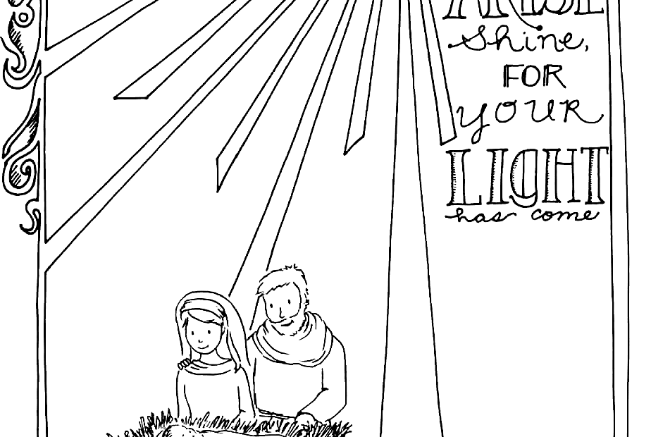 Free Downloadable Christmas Coloring Pages Templates Printable Free
