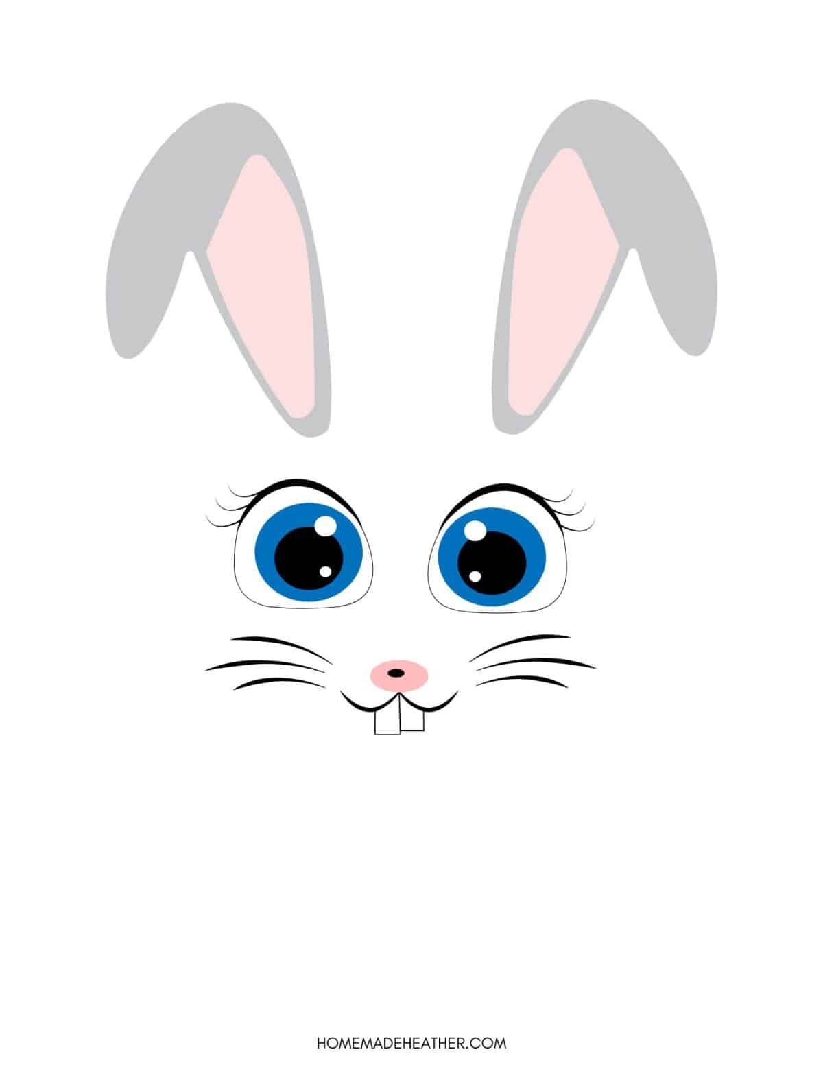 FREE Easter Bunny Printable Homemade Heather Worksheets Library FREE Easter Bunny Printable Homemade Heather Worksheets Library