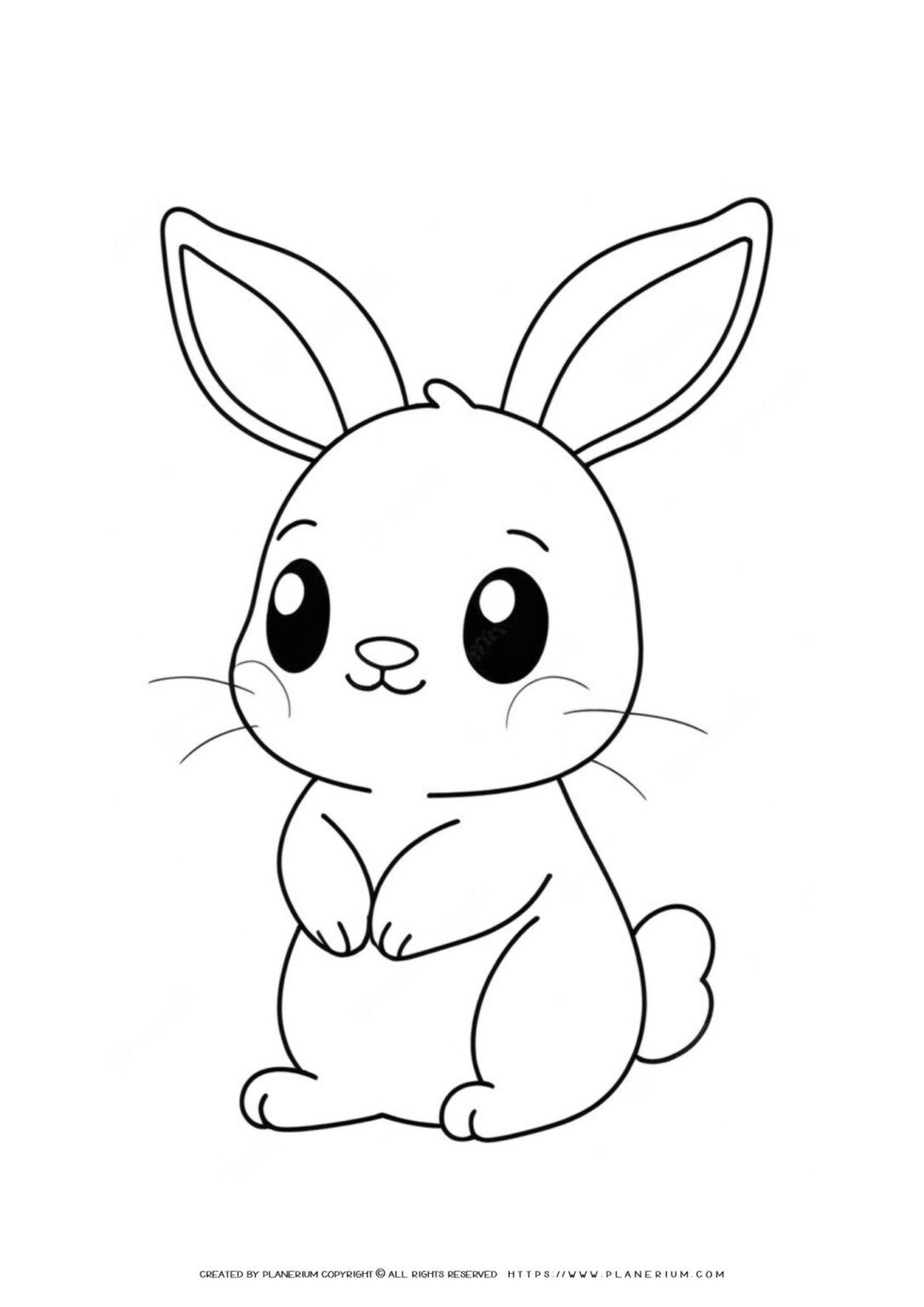 cute bunny picture to color cute bunny picture to color