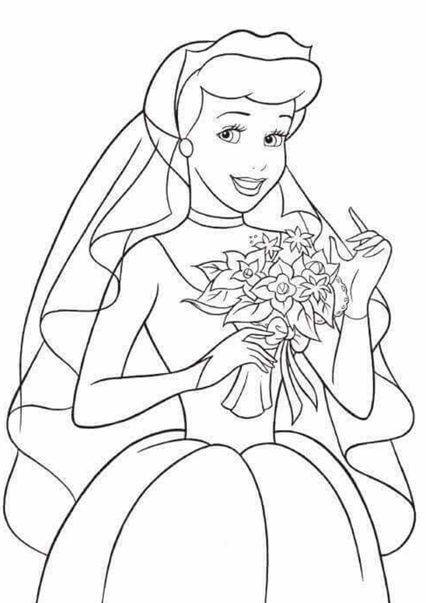 Free Easy To Print Cinderella Coloring Pages Tulamama
