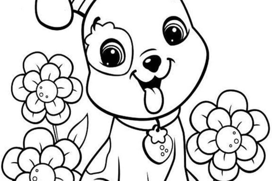 Free Easy To Print Cute Coloring Pages Tulamama