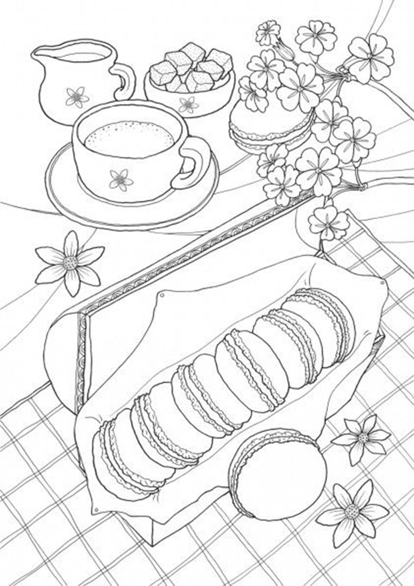 Free Easy To Print Food Coloring Pages Detailed Coloring Pages 
