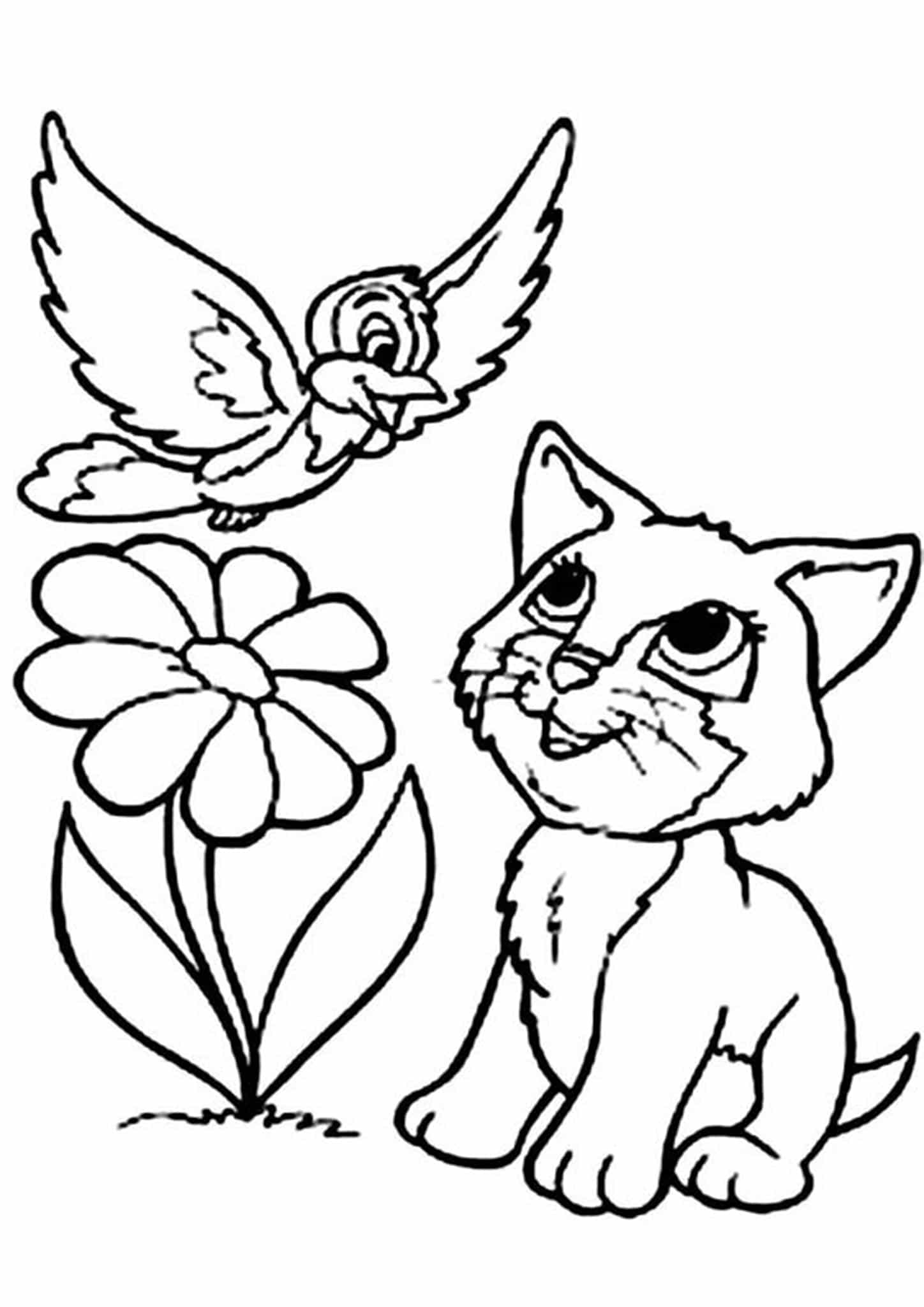 Free Easy To Print Kitten Coloring Pages Tulamama Free Easy To Print Kitten Coloring Pages Tulamama
