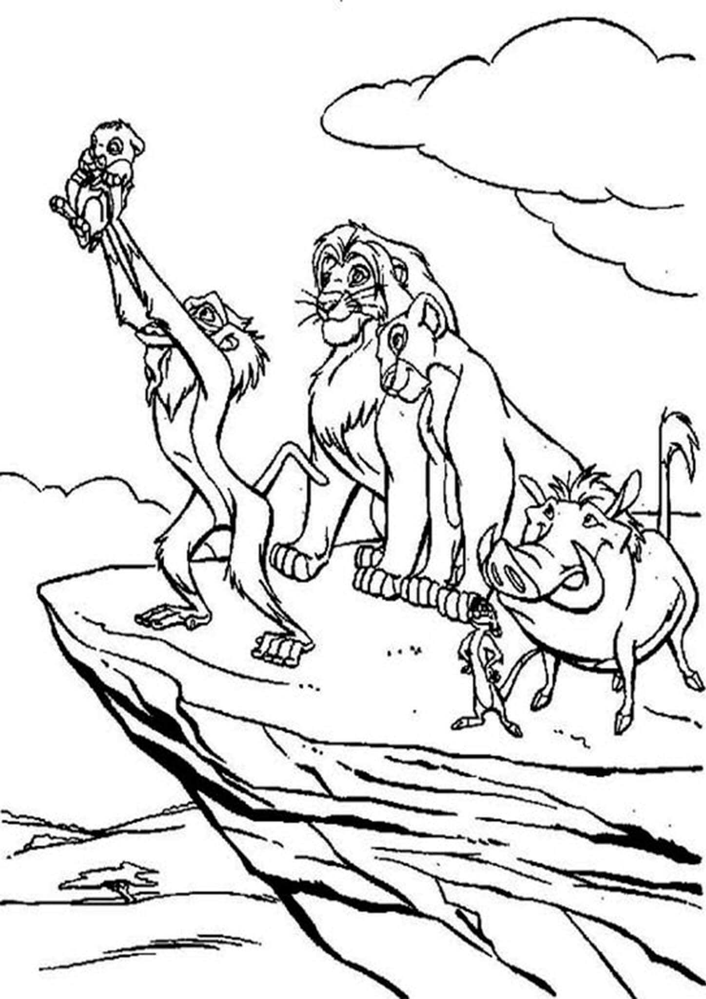 Free Easy To Print Lion King Coloring Pages Tulamama Free Easy To Print Lion King Coloring Pages Tulamama