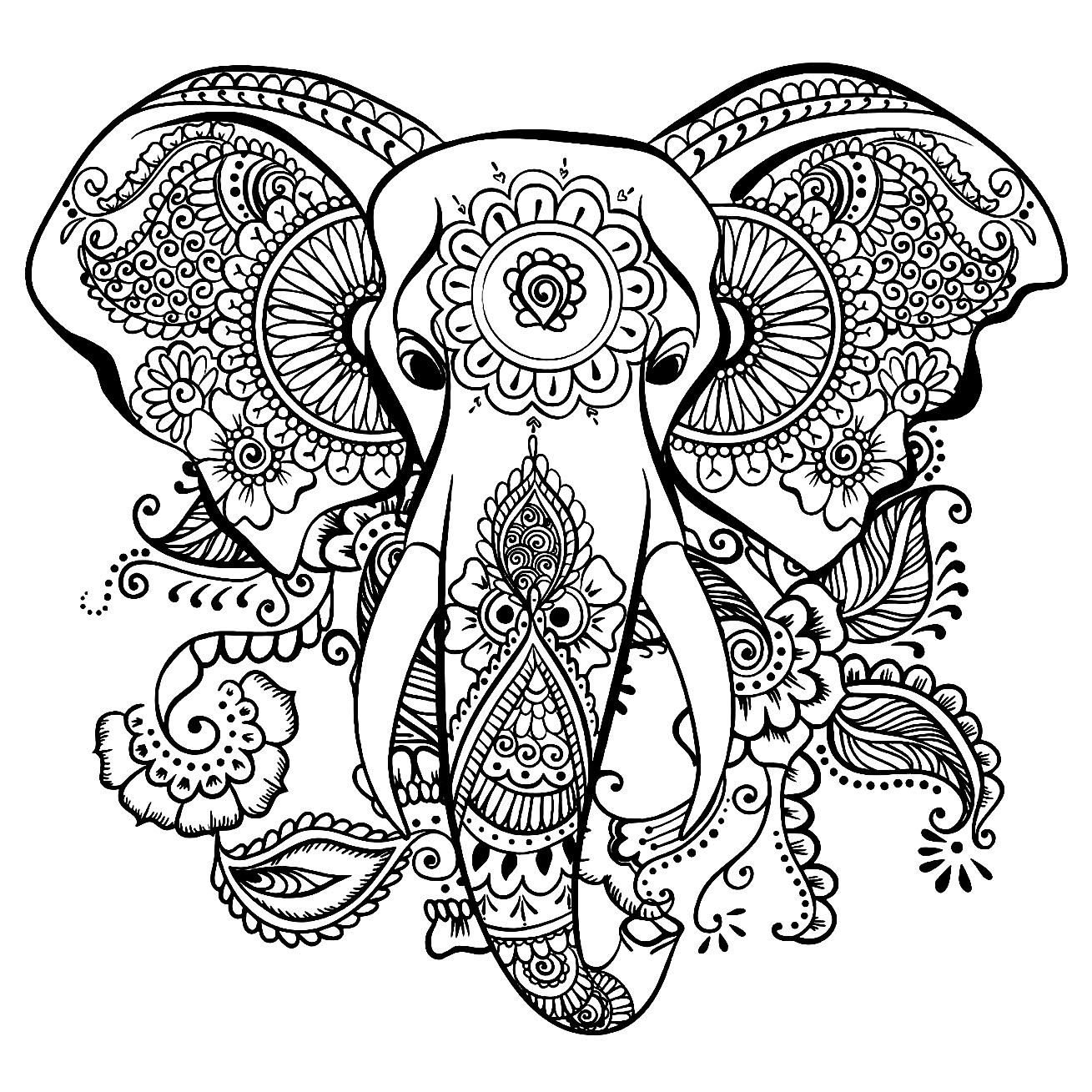 printable pictures of elephants printable pictures of elephants