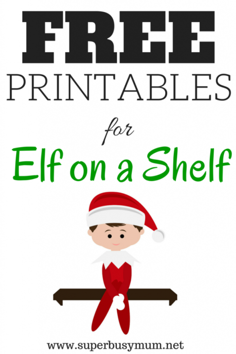 Free Elf On A Shelf Printables Super Busy Mum Free Elf On A Shelf Printables Super Busy Mum