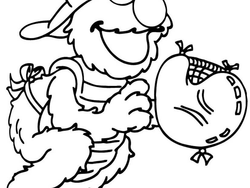 Free Elmo Coloring Pages To Print ColoringMe