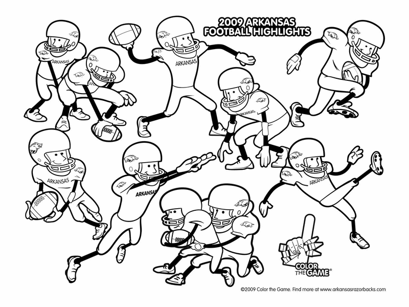 free football coloring sheet free football coloring sheet