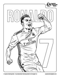 Free Football Colouring Pages Printable PDFs Captain Colouring Book Free Football Colouring Pages Printable PDFs Captain Colouring Book