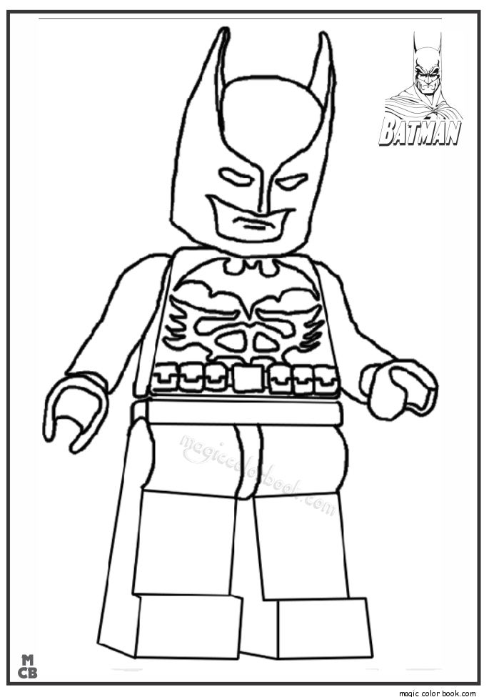 Lego free printable coloring pages