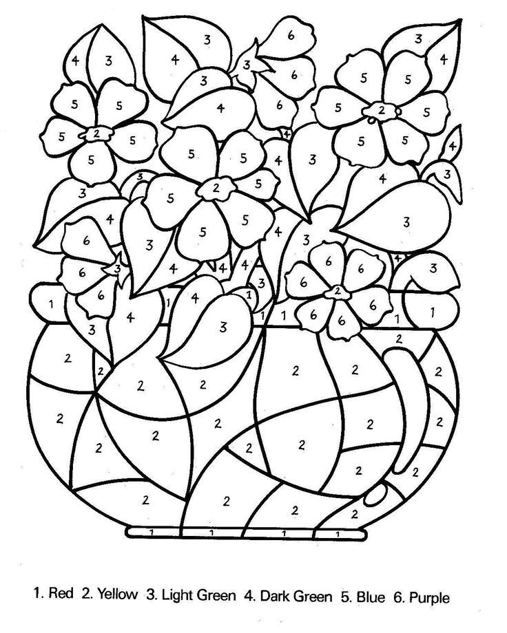 Free Free Printable Paint By Numbers For Adults Download Free Free 