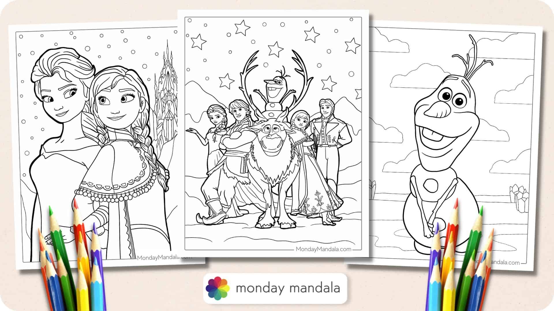 Free Frozen Coloring Pages Printable Free Frozen Coloring Pages Printable