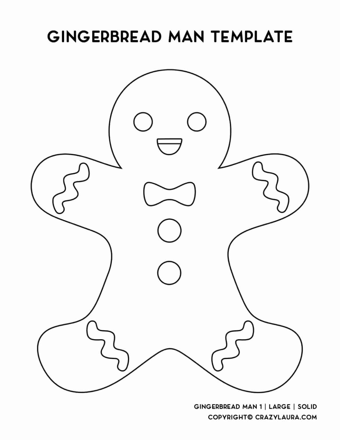 Free Gingerbread Man Template Coloring Pages Gingerbread Man Free Gingerbread Man Template Coloring Pages Gingerbread Man