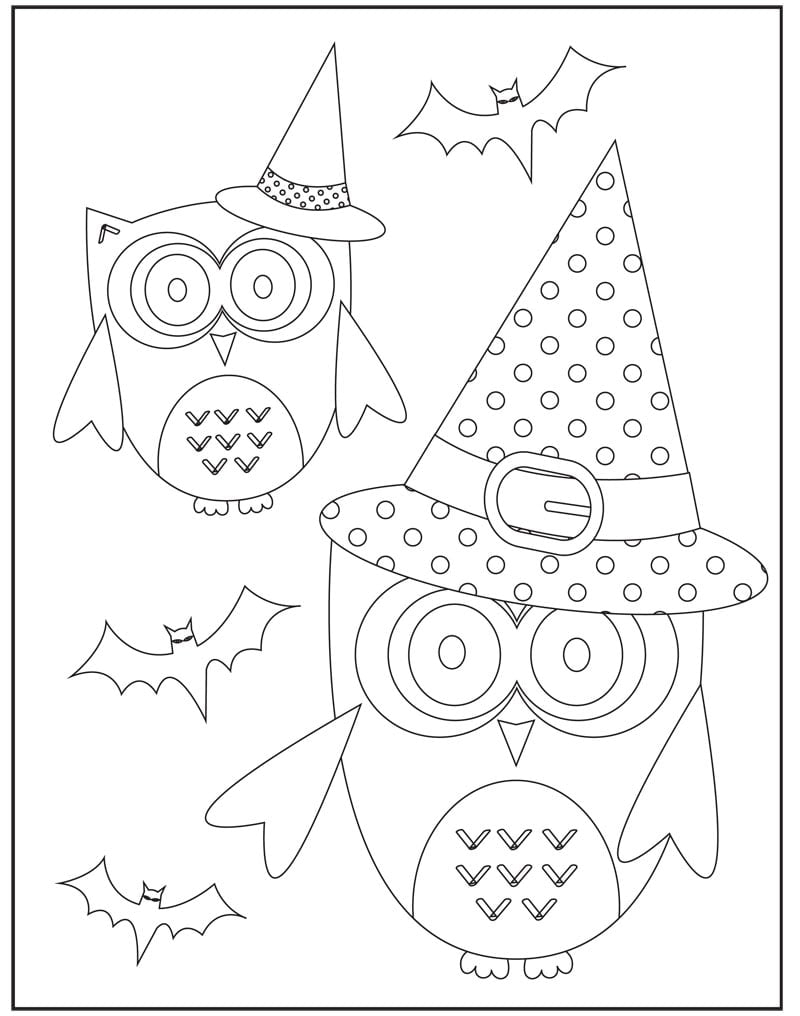 FREE Halloween Coloring Pages FREE Halloween Coloring Pages