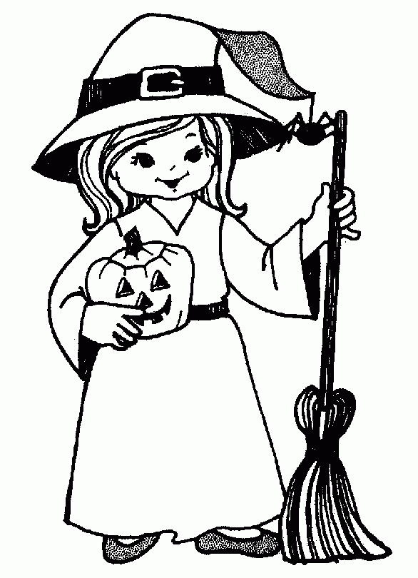 Free Halloween Coloring Sheet 02 Free Halloween Coloring Sheet 02