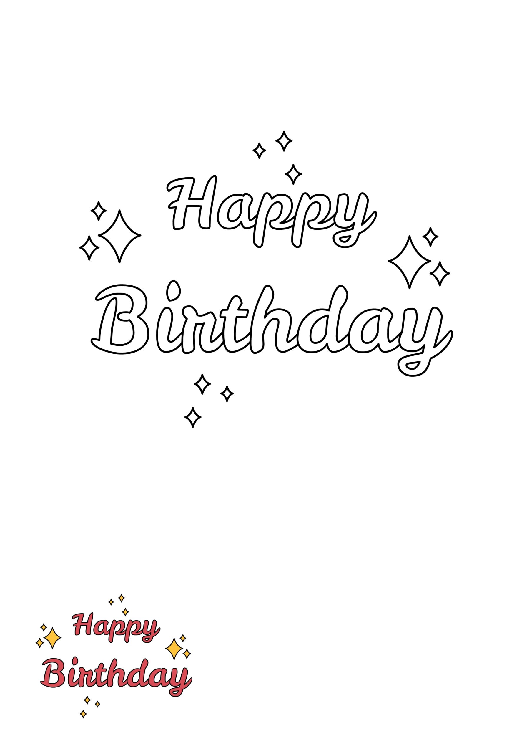 Free Happy Birthday To You Coloring Page Download In PDF EPS JPG Free Happy Birthday To You Coloring Page Download In PDF EPS JPG