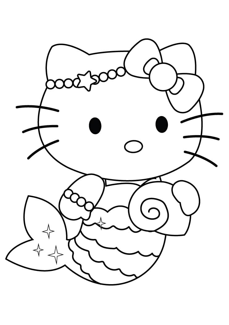 Free Hello Kitty Mermaid Coloring Page Free Printable Coloring Pages Free Hello Kitty Mermaid Coloring Page Free Printable Coloring Pages