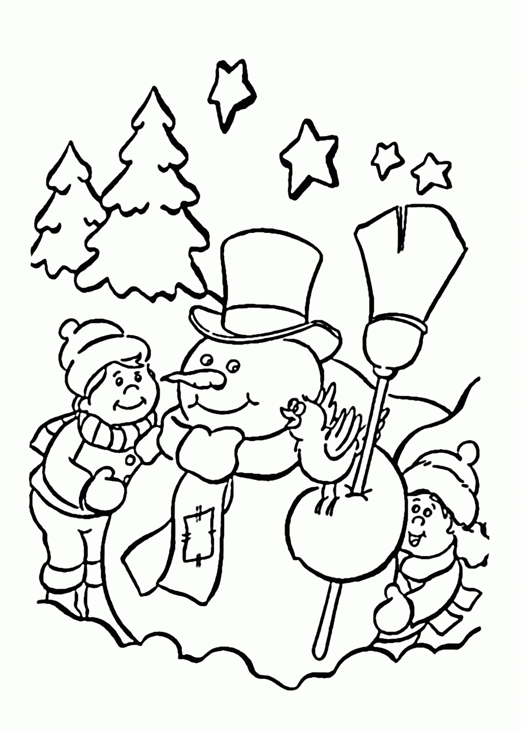 Free Holiday Printable Coloring Pages