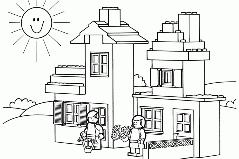 Free Lego Coloring Pages To Print Coloring Home