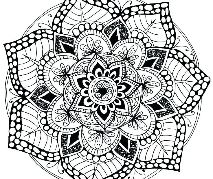 Free Mandala Coloring Pages Pdf At GetColorings Free Printable