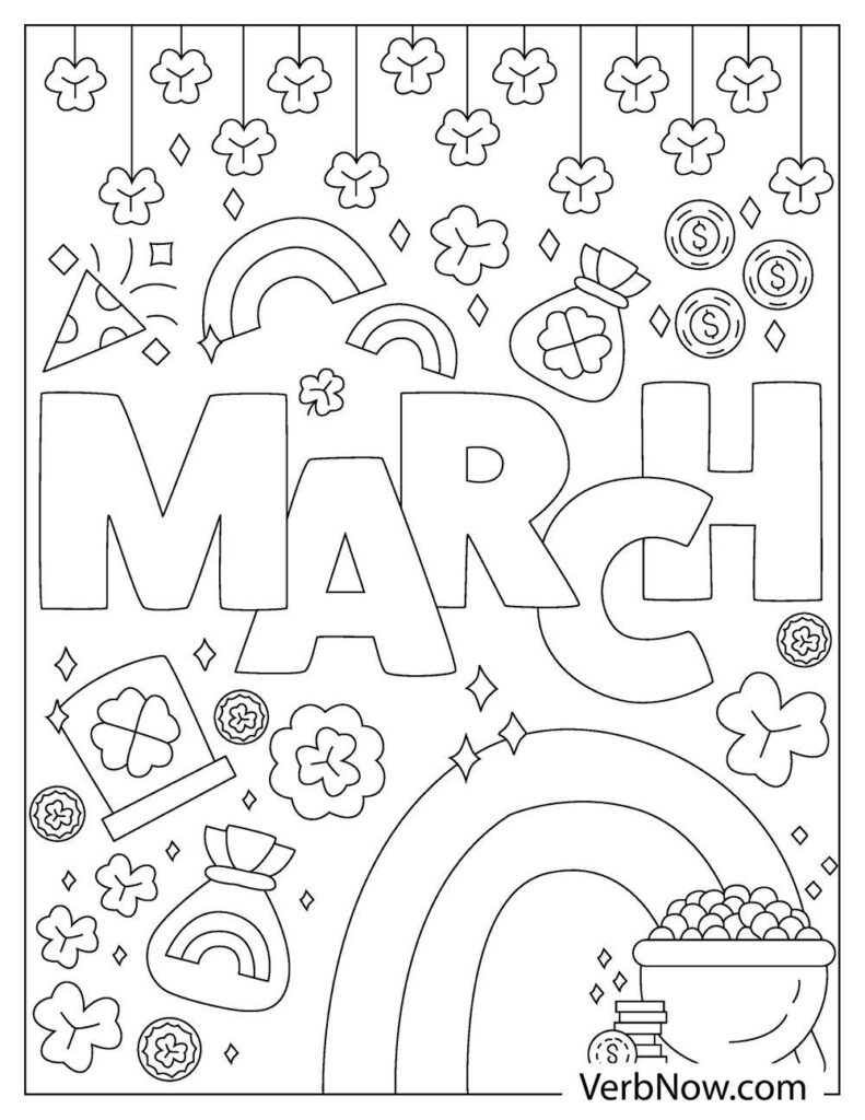 march coloring pages for adults march coloring pages for adults