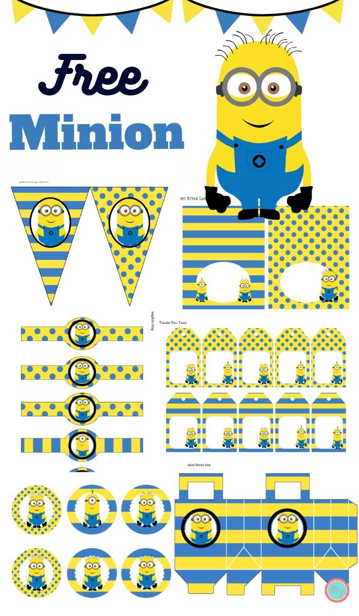 Free Minion Party Printable Printabell Express