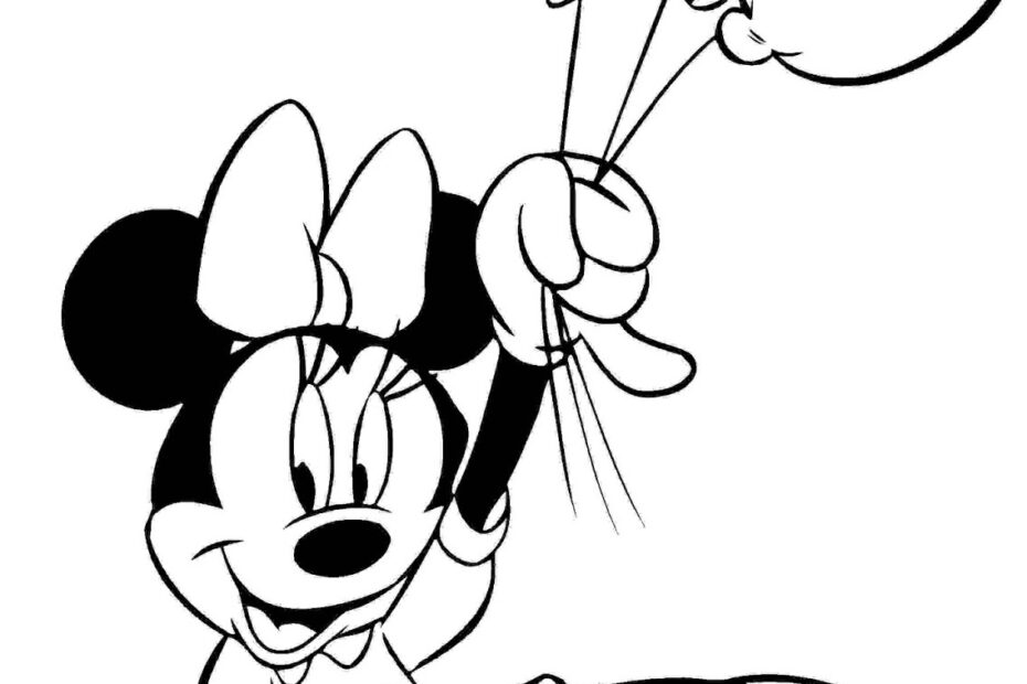 Free Minnie Mouse Printable Coloring Pages And Activity Sheets Free