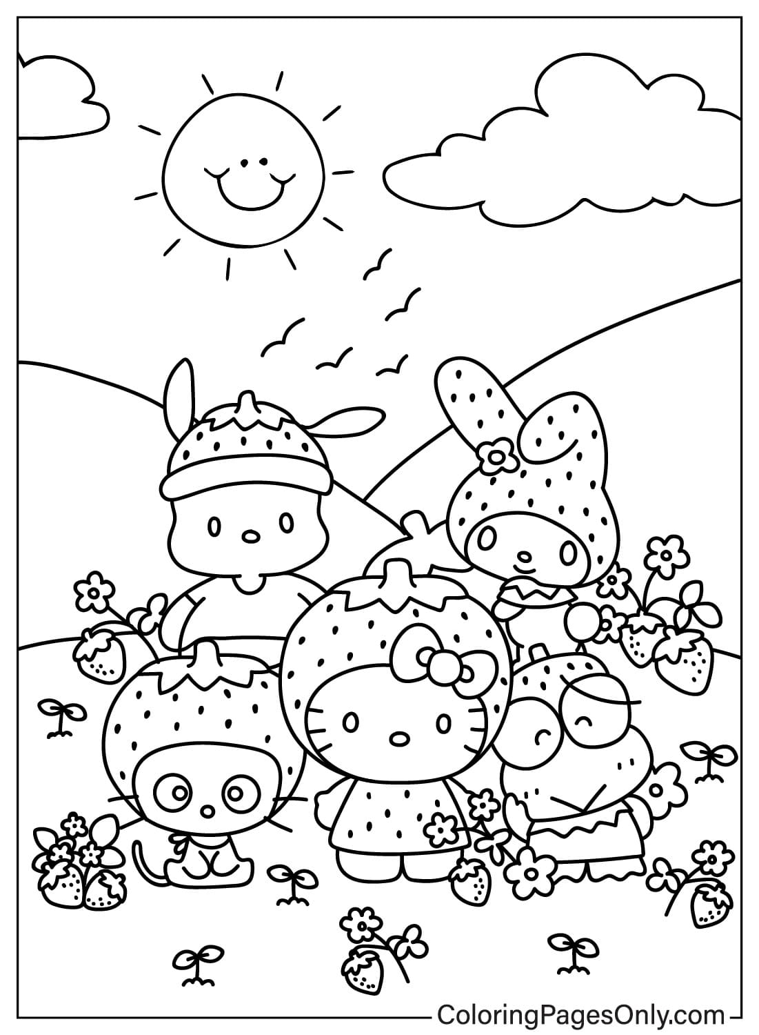 Free My Melody Coloring Pages Printable Free Printable Coloring Pages Free My Melody Coloring Pages Printable Free Printable Coloring Pages
