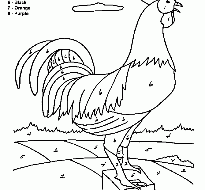 Free Paint By Numbers Coloring Home