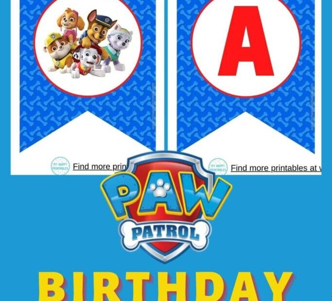 Free Paw Patrol Printables My Happy Printables