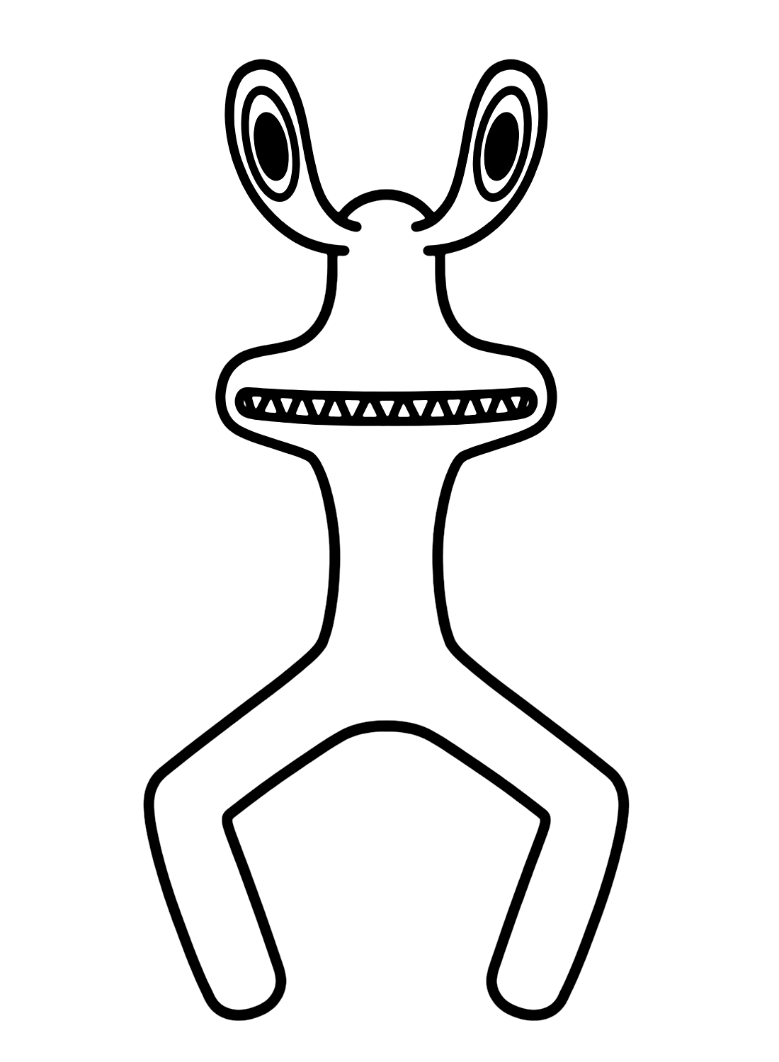 Free Pink Rainbow Friends Coloring Page Free Printable Coloring Pages