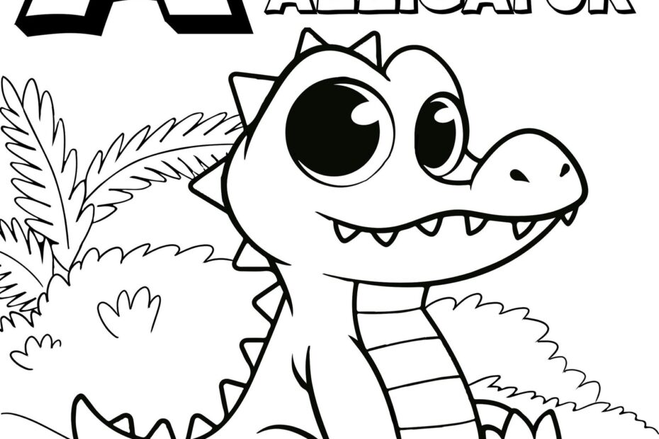 Free Printable Abc Coloring Book Coloring Pages
