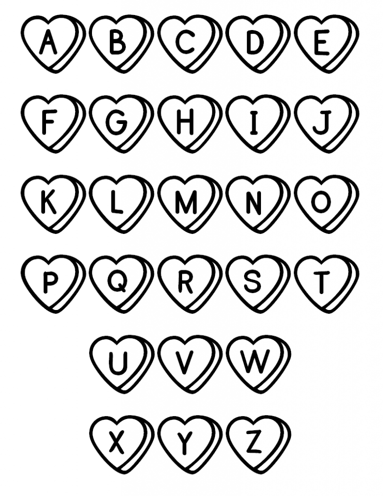 Free Printable Abc Coloring Pages Free Printable Abc Coloring Pages All 