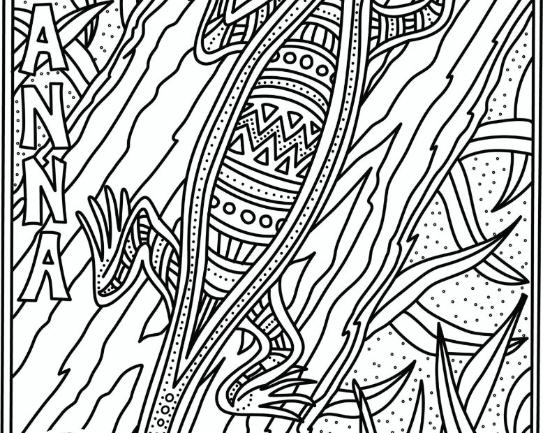 Free Printable Aboriginal Colouring Pages Templates Printable