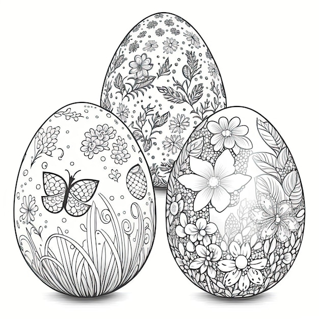adult easter coloring pages printable