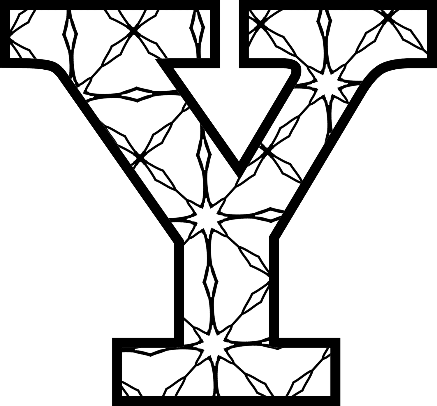 printable coloring pages letters