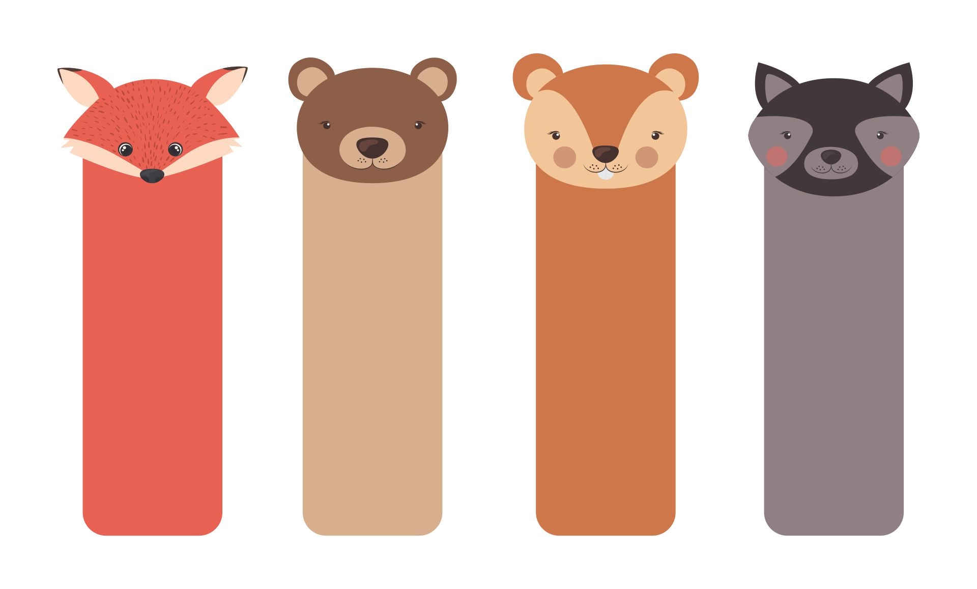 Free Printable Animal Bookmarks To Color Printable Word Searches