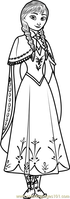 Free Printable Anna Coloring Page Coloring Pages Free Printable Anna Coloring Page Coloring Pages