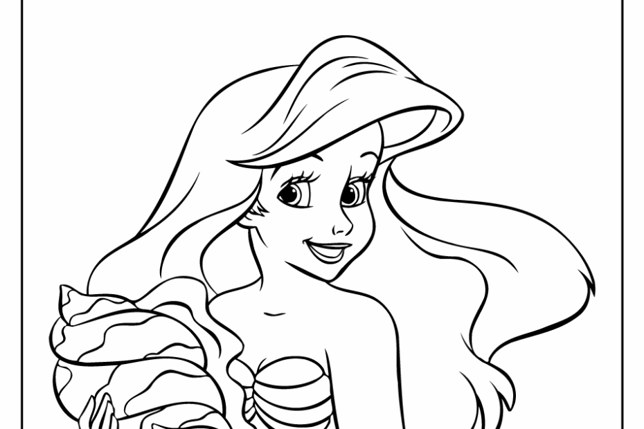 Free Printable Ariel Coloring Pages Free Printable Coloring Pages For