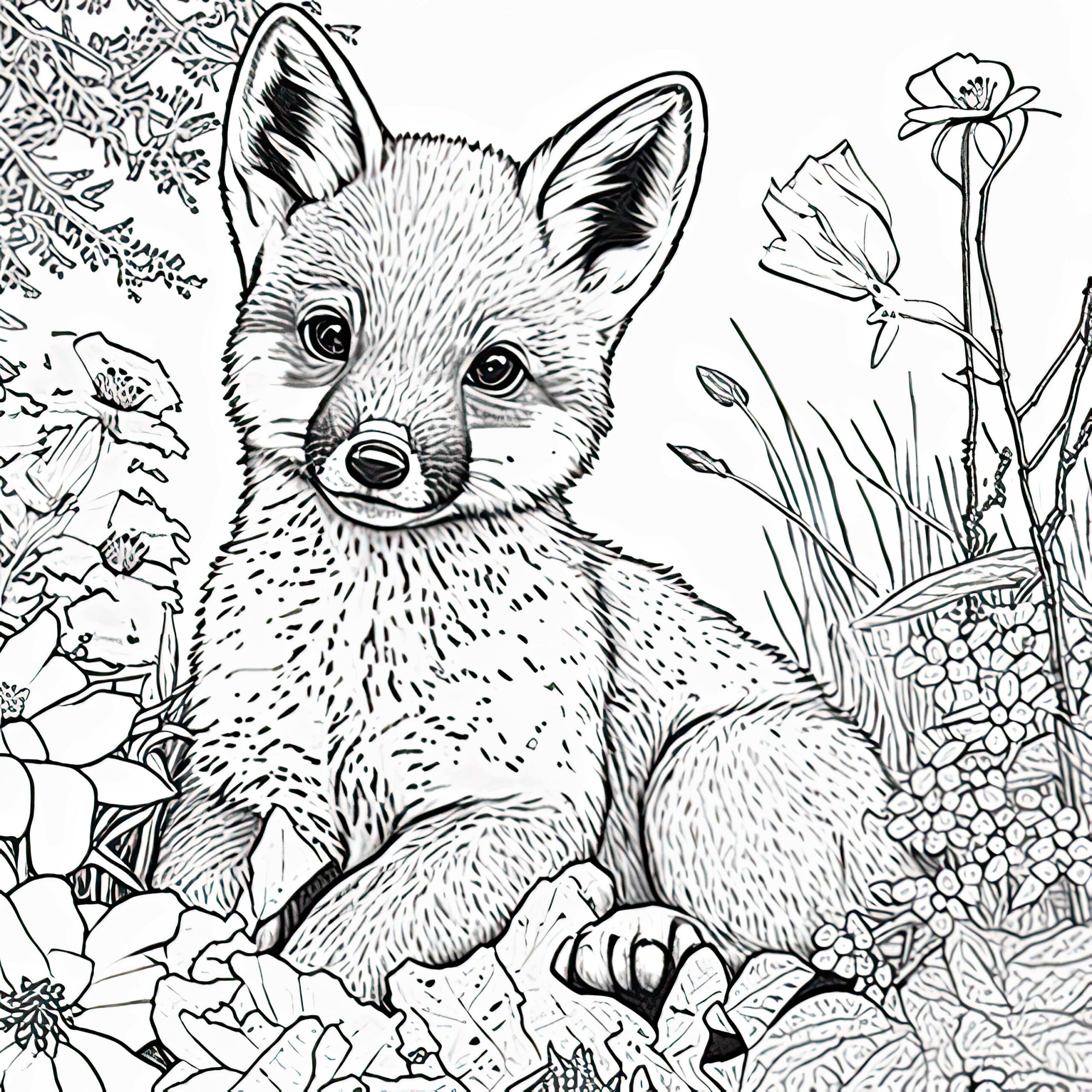 Free Printable Baby Fox Coloring Page Fox Coloring Pa Vrogue co Free Printable Baby Fox Coloring Page Fox Coloring Pa Vrogue co