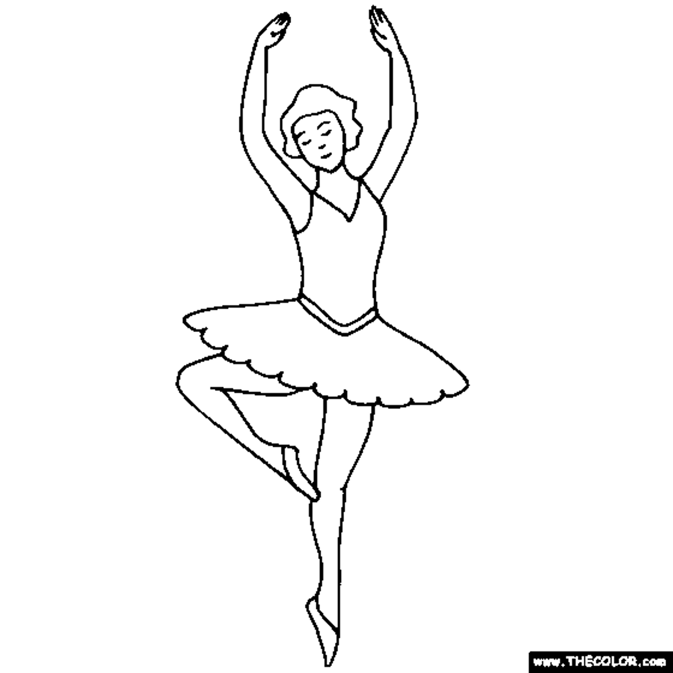 Free Printable Ballet Coloring Pages Coloring Home Free Printable Ballet Coloring Pages Coloring Home