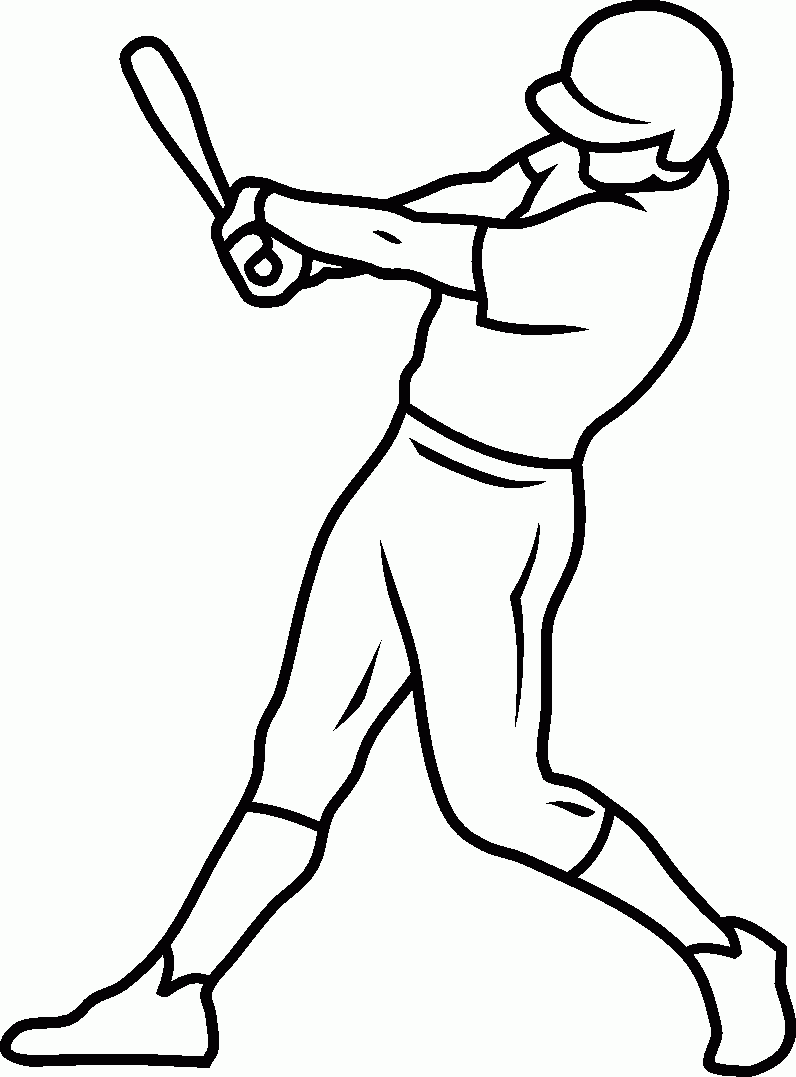 Free Printable Baseball Coloring Pages For Kids Best Coloring Pages 