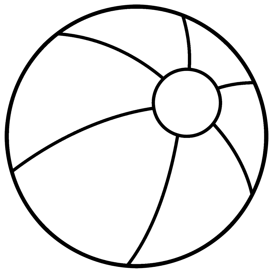 Free Printable Beach Ball Coloring Pages Free Coloring Sheet Free Printable Beach Ball Coloring Pages Free Coloring Sheet