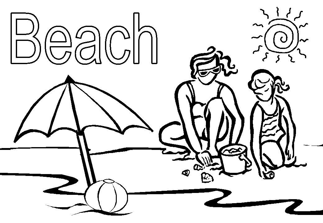 Free Printable Beach Coloring Pages Download Free Printable Beach Free Printable Beach Coloring Pages Download Free Printable Beach