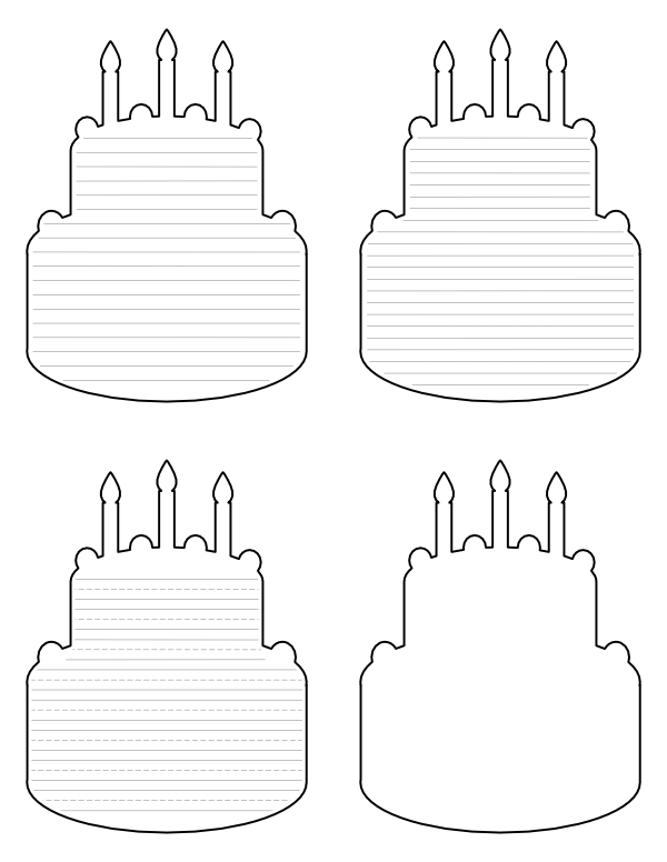 printable birthday cake template printable birthday cake template