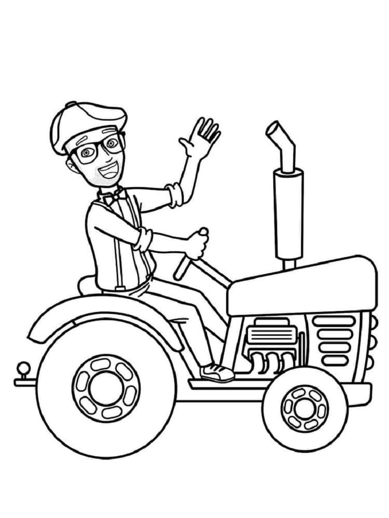 Free Printable Blippi Coloring Page Free Download And Print For You Free Printable Blippi Coloring Page Free Download And Print For You